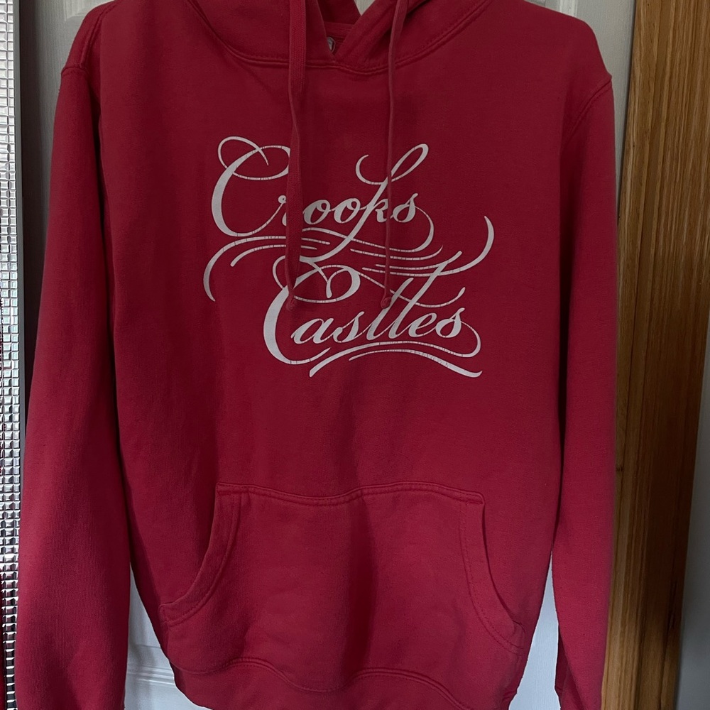 Crooks & Castles Pink & White Sweatshirt